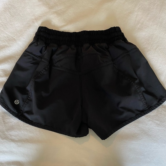 lululemon black track short - Picture 3 of 4